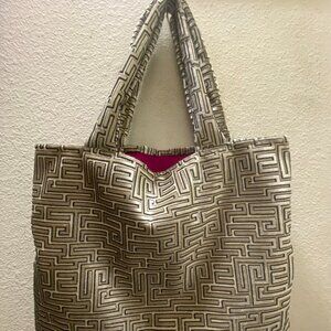 Large Handmade Tote Bag